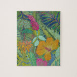 Tropiskt teaterbruk II Pussel<br><div class="desc">Tropical Tapestry II av Chariklia Zarris</div>