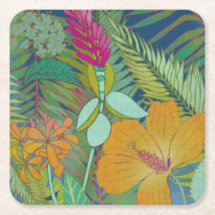 Tropiskt teaterbruk II Underlägg Papper Kvadrat