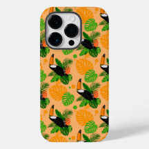 Tropiskt Toucan Bird Seamless Mönster