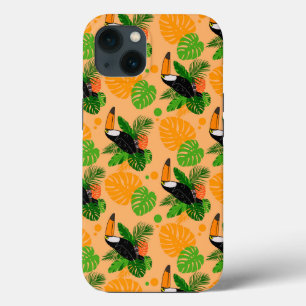 Tropiskt Toucan Bird Seamless Mönster