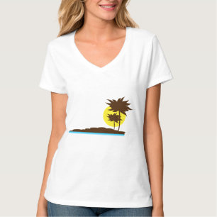 Tropiskt Träd Tee Shirt