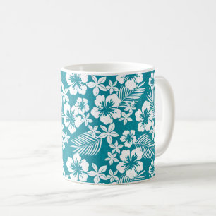 Tropiskt tryckt kaffe Mugg