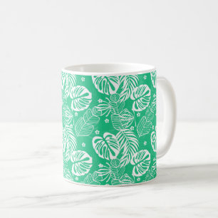 Tropiskt tryckt kaffe Mugg