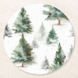 Tropiskt Underlägg parrot Papper Rund