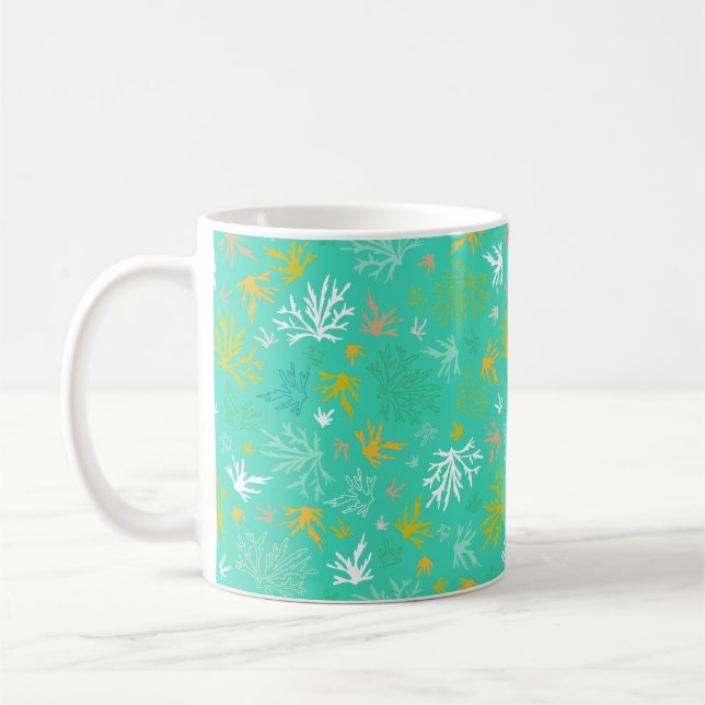 Tropiskt undervattensskydd kaffemugg (Vänster)