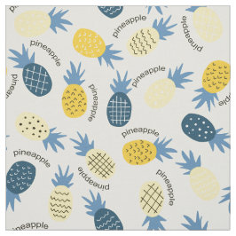 Tropiskt utkast från hawaiian Pineapple Mönster Tyg