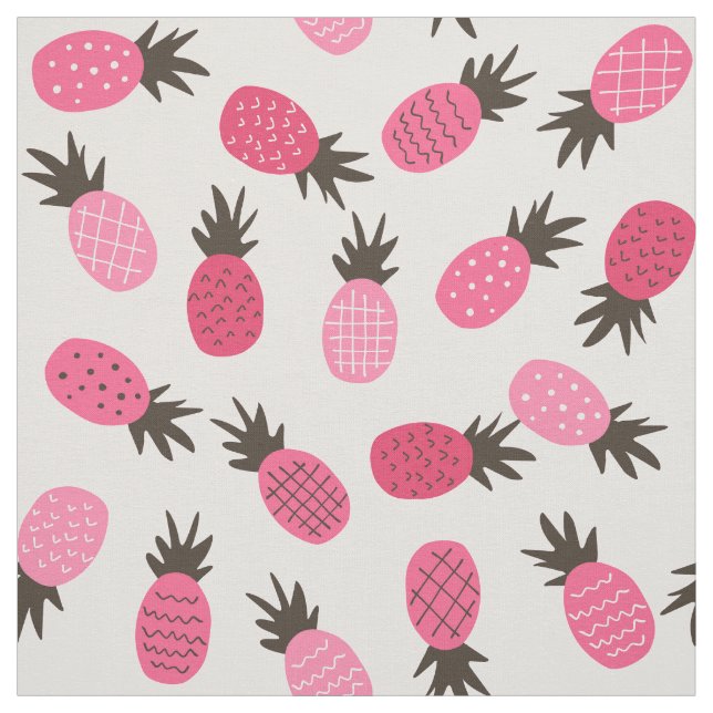 Tropiskt utkast från hawaiian Pineapple Mönster Tyg (Provkarta)