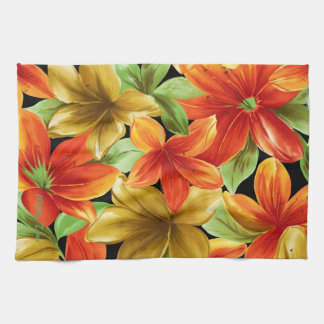 Tropiskt utskrift kökshandduk