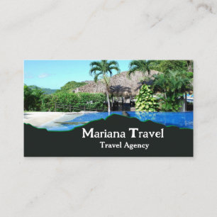 Tropiskt vaccin,Affärskortet Travel Agent Visitkort
