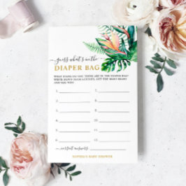 Tropiskt vad som finns i dagboksbilden