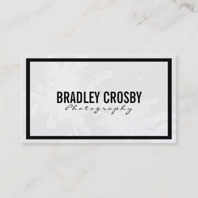 Tropiskt | Variation Visitkort (Framsida)