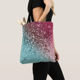 Tropiskt vattenmelon Glitter #1 Tygkasse