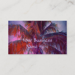Tropiskt visitkort för Wave Business/Profile Card