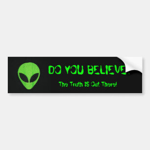 TROR DU, Alien? Bildekal