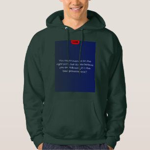 Tror du att du är? hoodie