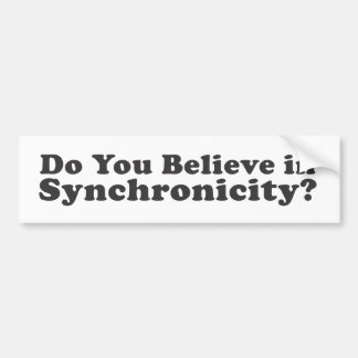 Tror du i Synchronicity? Bildekal
