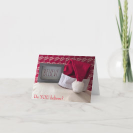 Tror du på julkortet? helgkort