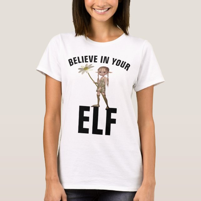 TROR I DIN ELF T-shirts (Framsida)