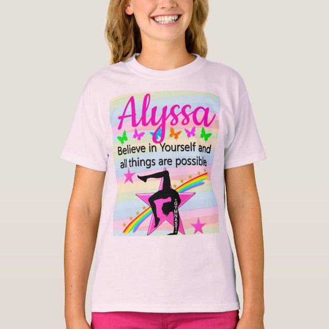 TROR PÅ DIN EGEN GYMNASTIKKONSTRUKTION T SHIRT (Framsida)