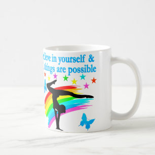 TROR PÅ DIN EGEN GYMNASTIKVOT KAFFEMUGG