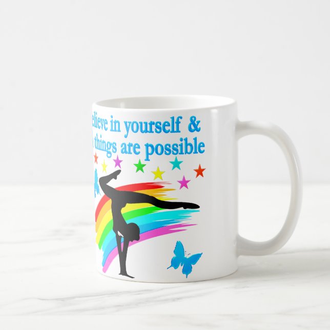 TROR PÅ DIN EGEN GYMNASTIKVOT KAFFEMUGG (Höger)