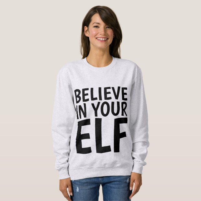 TROR PÅ DINA ELF-LUNDA T-shirts (Hel framsida)