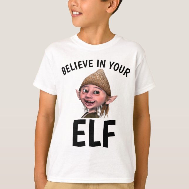 TROR PÅ DINA ELF-LUNDA T-shirts (Framsida)