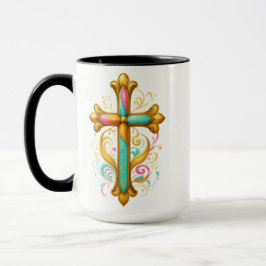 Tros kors mugg
