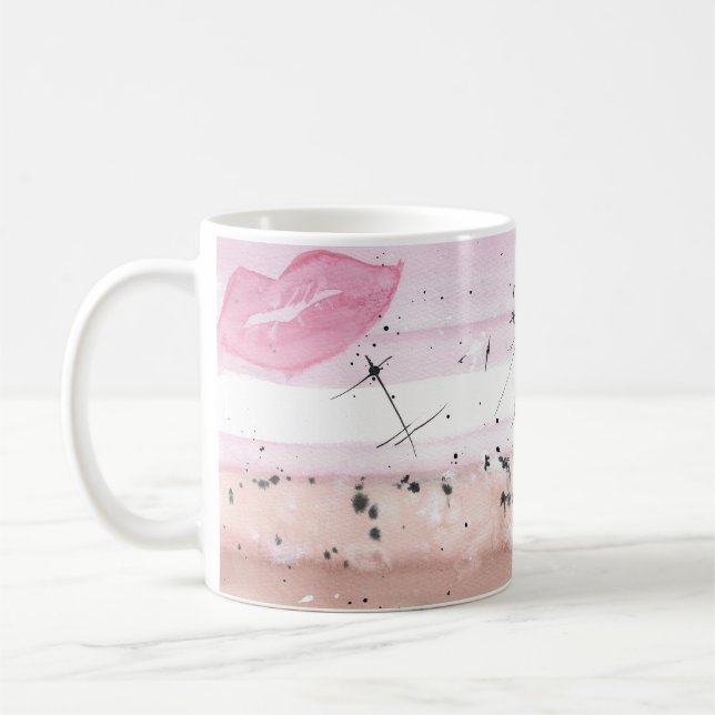 TROS Lipstick Lesbisk pride mugg (Vänster)