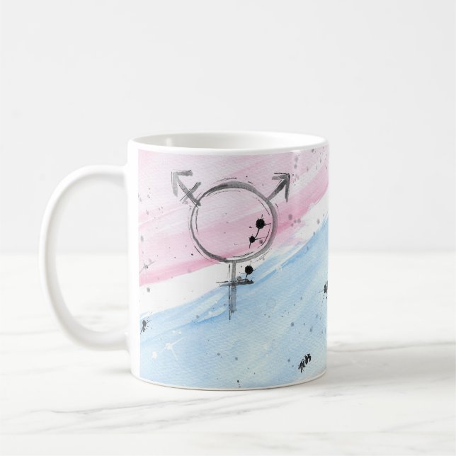 TROS Transgender pride mugg (Vänster)