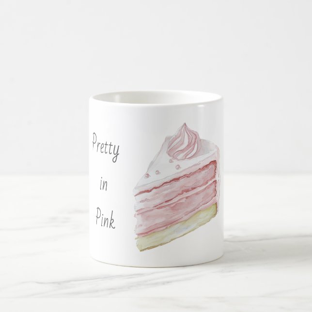 Trosa i rosa tårta kaffemugg (Center)