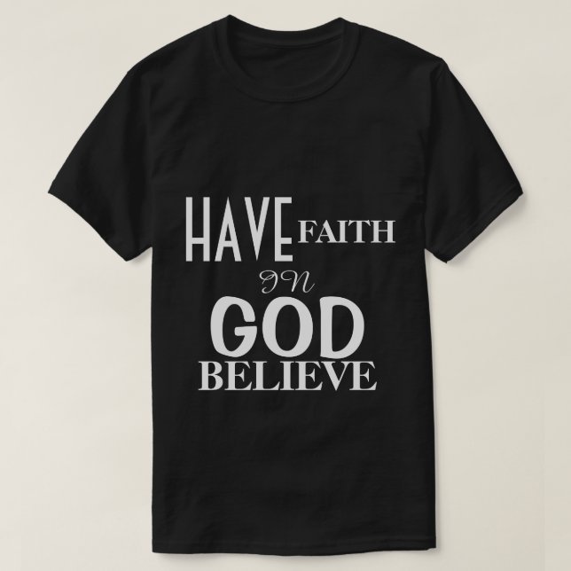 Troshälsokollektion - T-Shirt (Design framsida)