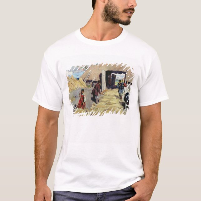 Tröska - golv, 1916 t shirt (Framsida)