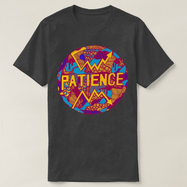 Tröskelcirkel för patienten t shirt (Design framsida)