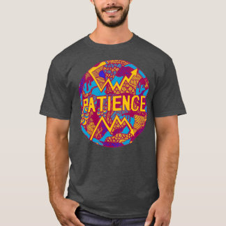 Tröskelcirkel för patienten t shirt