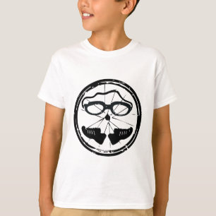 Tröskelformad coola - konstnärlig design t shirt