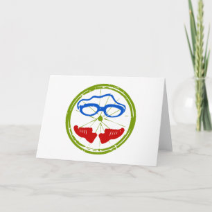 Tröskelformad coola kort