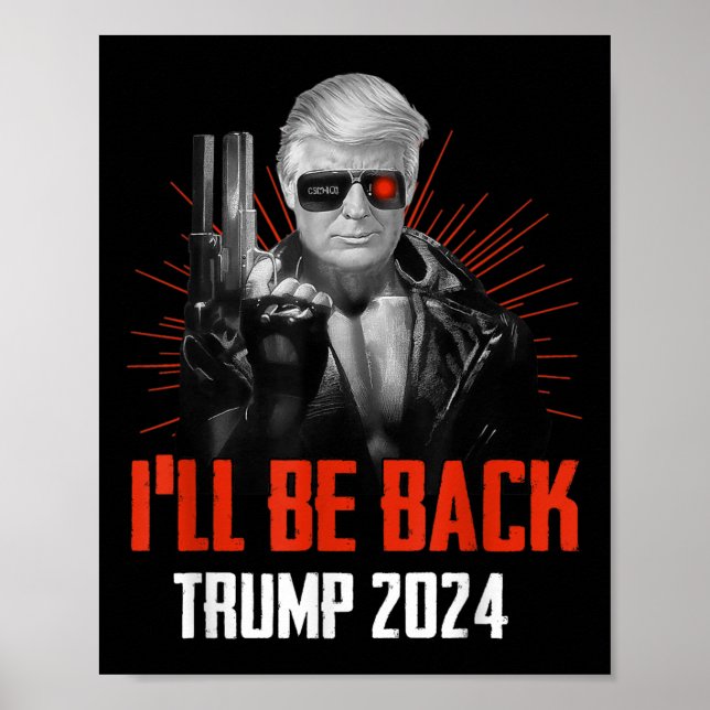 Tröskeln 2024 45 47 Trumpinator kommer tillbaka Poster (Framsidan)
