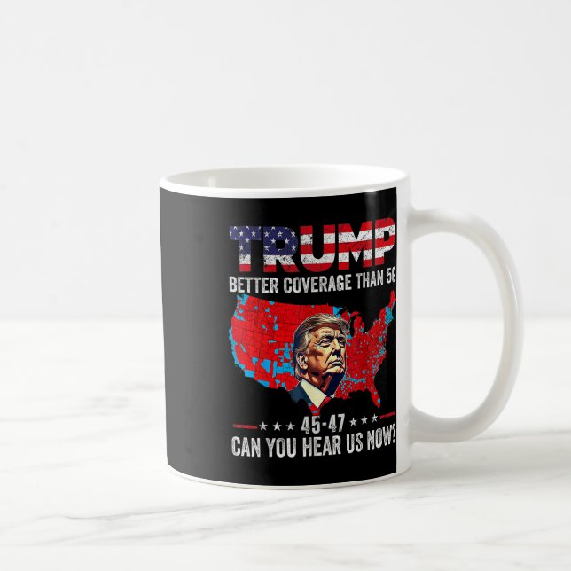 Tröskelvärde bättre täckning Trump Inauguration Da Kaffemugg (Höger)