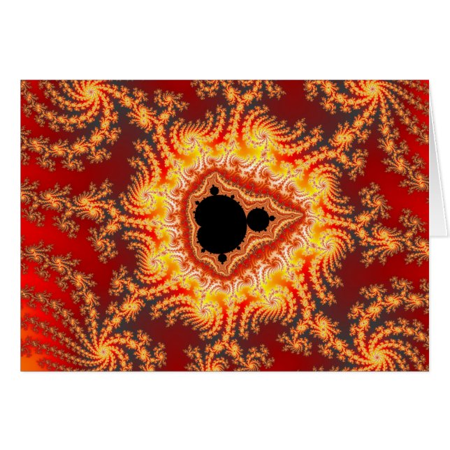 Tröskelvärde för satan - ändkort hälsningskort (Framsidan Horizontal)