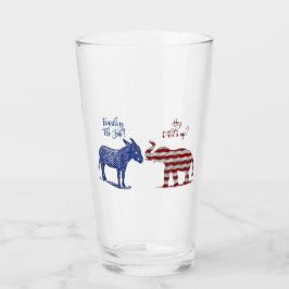 Tröskelvärde för valet Theme Pro Demokrates Biden Glaskopp