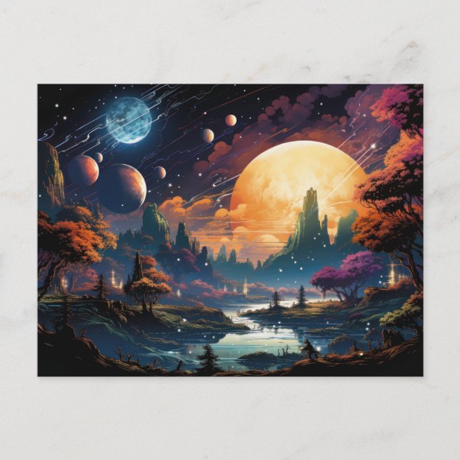 Tröskelvärde från Orange Planet Vykort (Framsida)