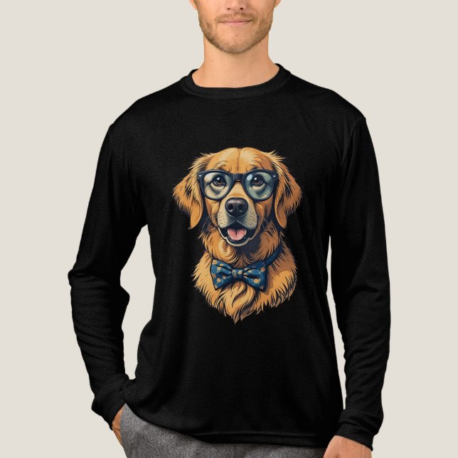 Trösklara hund t shirt (Framsida)