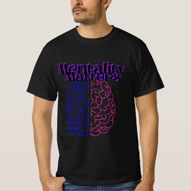 Trösktskjorta för psykisk medvetenhet t shirt (Framsida)