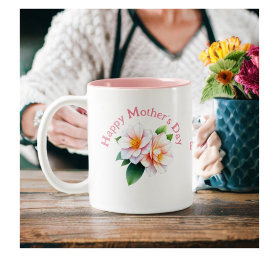 Trossamfund och kamellior i mor Två-Tonad mugg