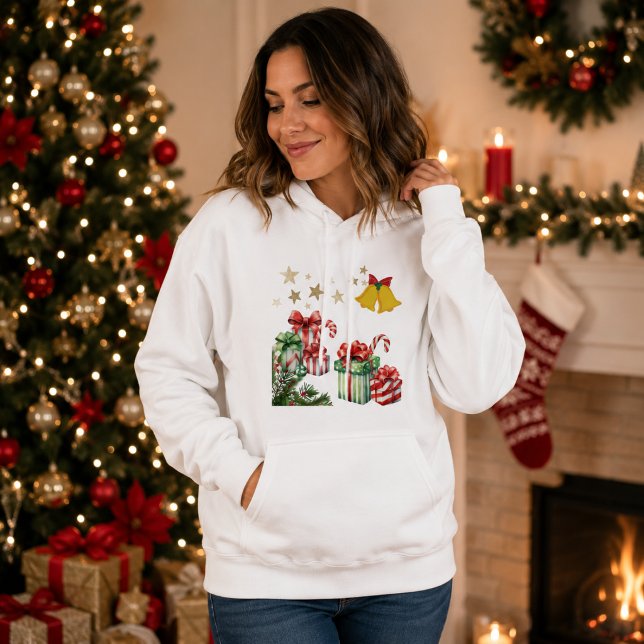 Tröstande Holiday Pullover Sweatshirt T Shirt (Skapare uppladdad)