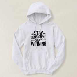 Tröstande Motivationscitat Hoodie, vinteroutfit T Shirt