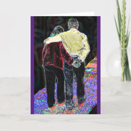 Tröstande tröstkort kort