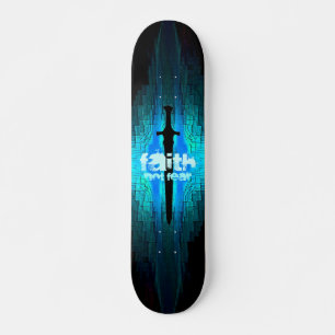 TrosvärdSkateboard Skateboard Bräda 20,5 Cm