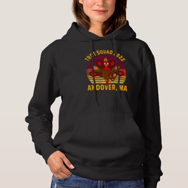 Trot Squad 2022 Andover Morsa Thanksgiving Springe T Shirt (Framsida)